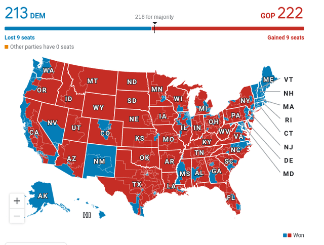 Electoral Map (<a href='https://seekingalpha.com/symbol/USA' _fcksavedurl='https://seekingalpha.com/symbol/USA' title='Liberty All-Star Equity Fund'>USA</a>)