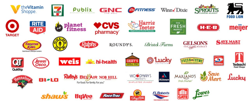Some of Celsius distribution partners