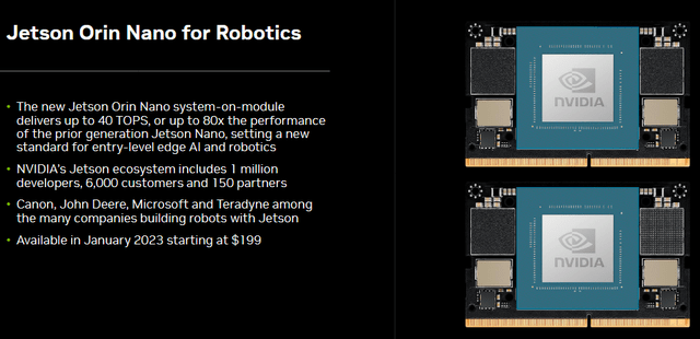 Nvidia Robotics System