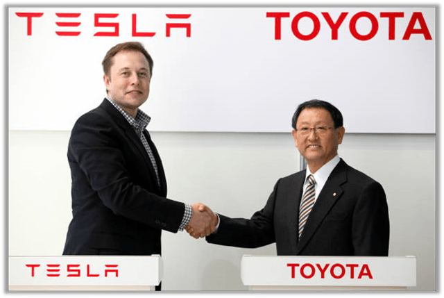 Toyota Investing $50M in Tesla