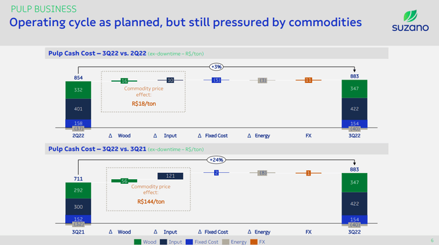 suzano cash cost