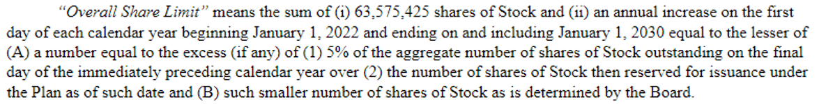 Description of how SoFi can escalate share-based compensation