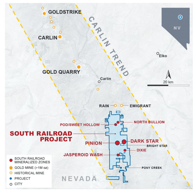 Orla Mining - South Railroad Project & Land Package