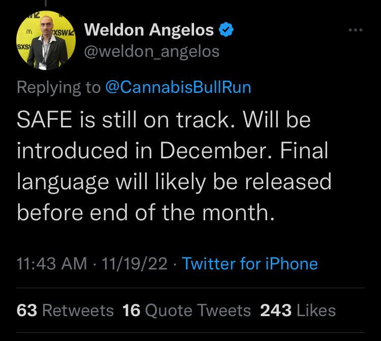 Weldon Angelos Tweet