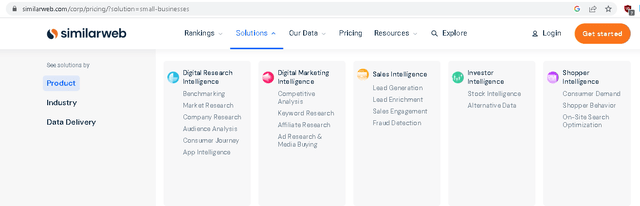 Similarweb is more than just a web traffic analysis company