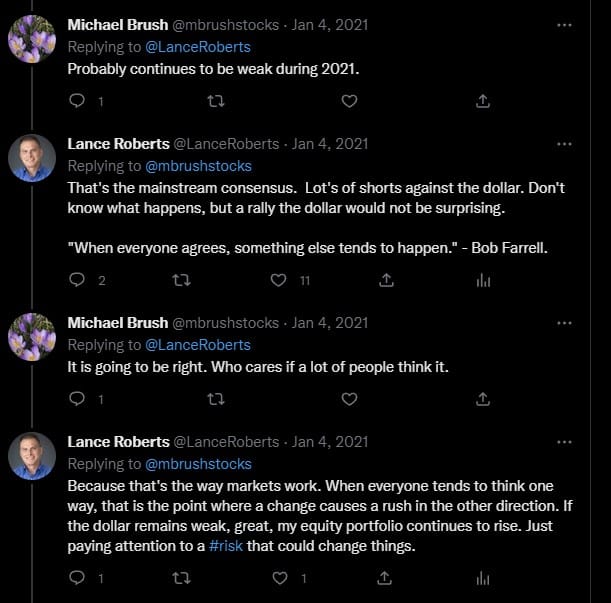 dollar decline, Will A Dollar Decline Be Good For Stocks? &#8211; Part 1