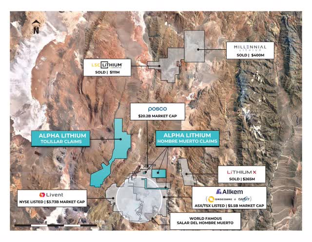 Alpha Lithium, Lithium triangle, POSCO