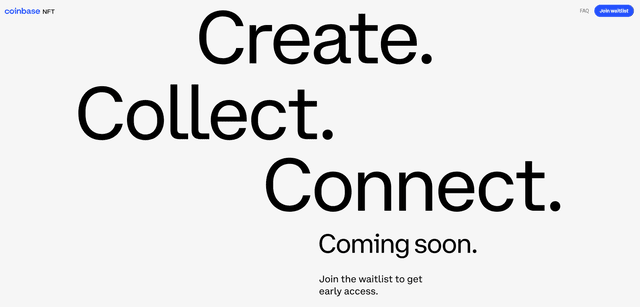 Coinbase NFT coming soon