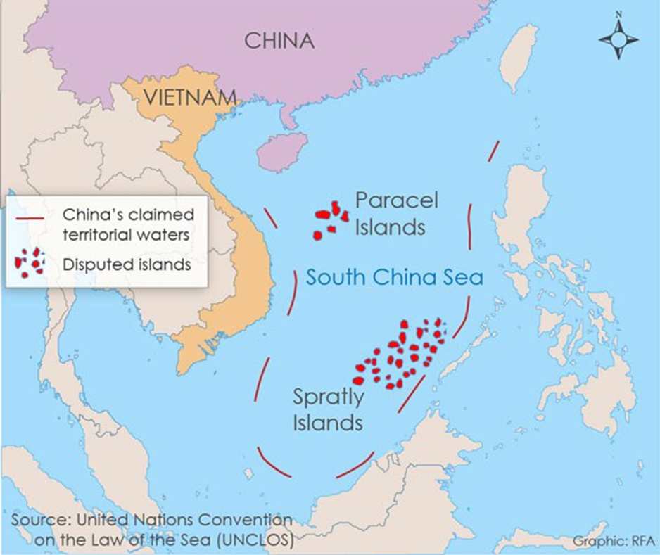 South China Sea, Nine Dash Line