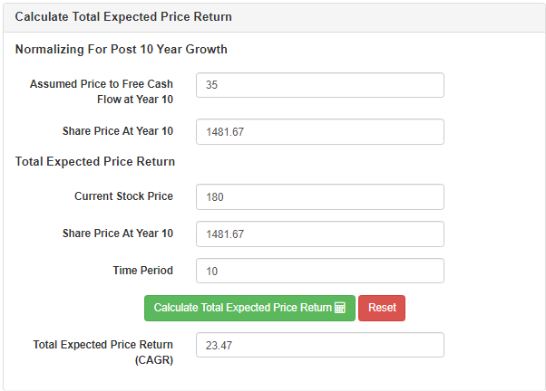 L.A. Stevens Valuation Model