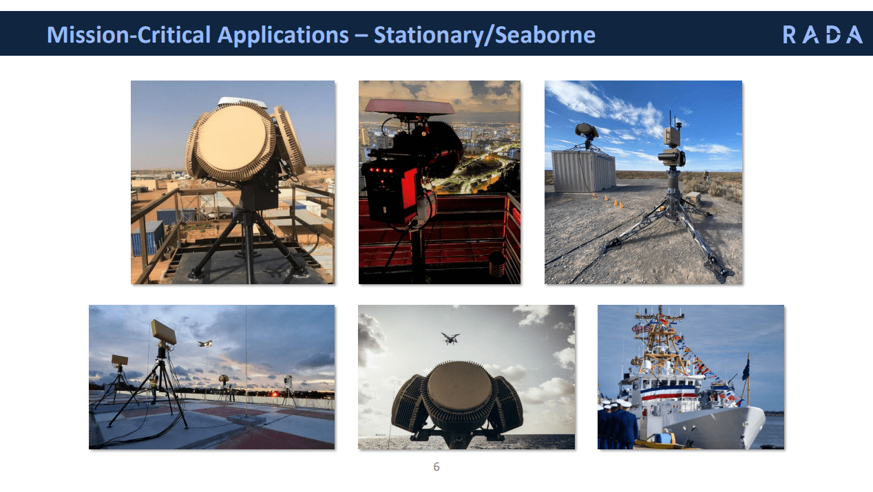 Mission critical applications - stationary and seaborne
