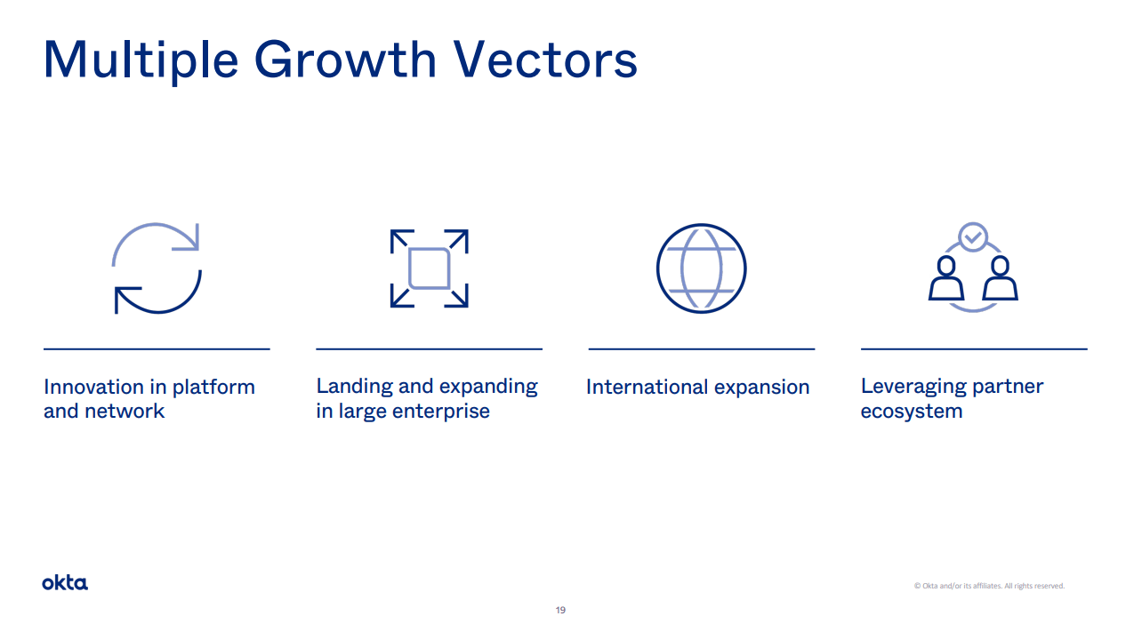Okta Multiple Growth Vectors