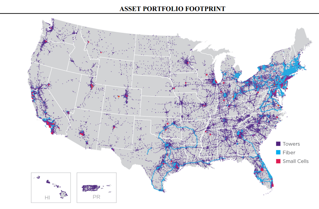 Crown Castle Fiber Map Crown Castle Exceptionally Lucrative Low Risk 5g Play Nyse Cci Seeking Alpha