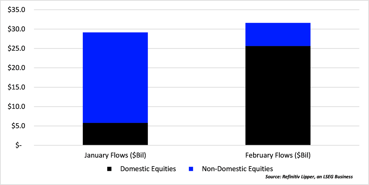 domestic vs non-domestic equities