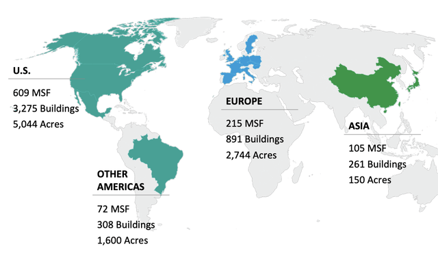 Prologis geographical presence