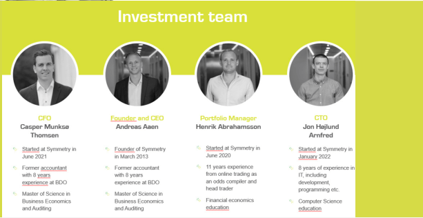 Investment team
