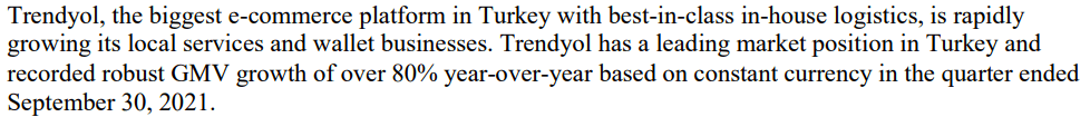 Rapid growth of Trendyol in Turkey