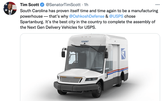 Tim Scott tweet