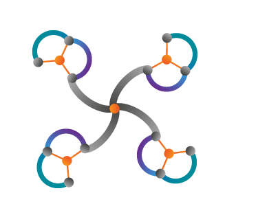 Tetramer Molecule (4 Bicycles)