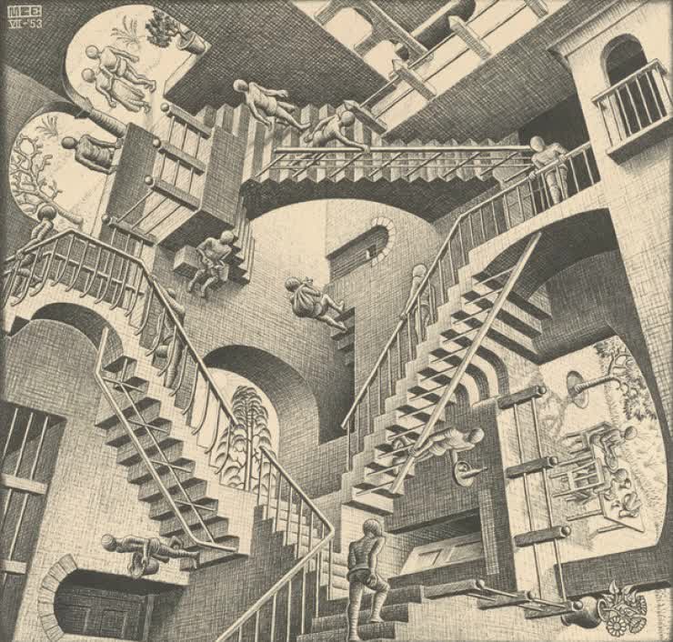 M.C. Escher staircase