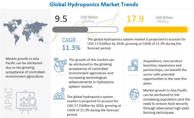 Global Hydroponics Market Trends