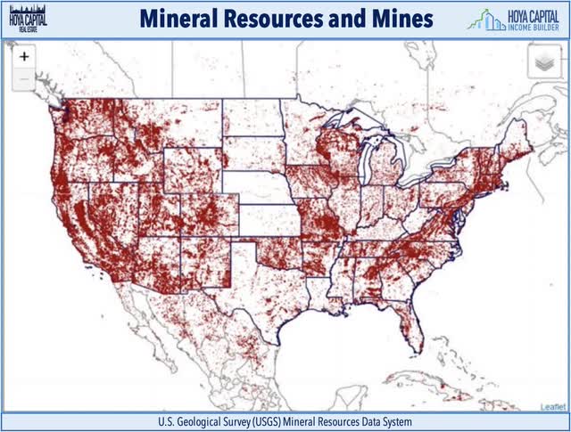Mineral resources and mines