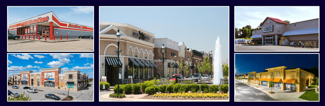 Shopping malls with groceries Necessity Retail REIT