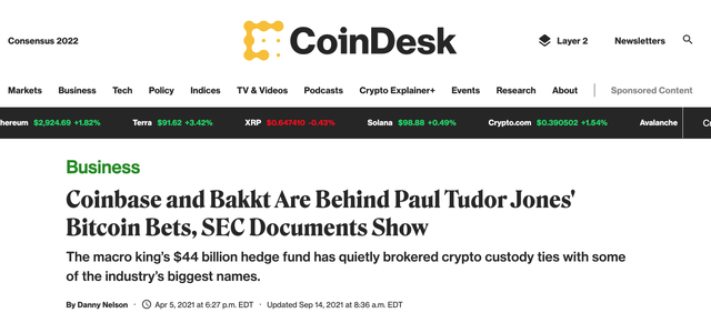 Bakkt is a crypto services leader on Wall Street