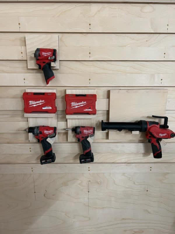 French Cleat Tool Wall - 2