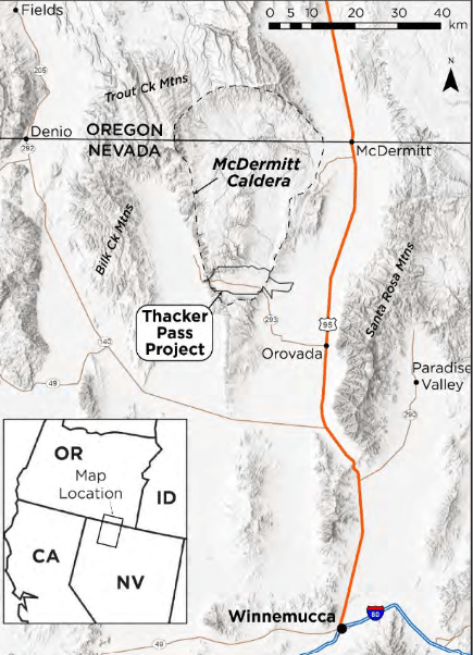 Map Thacker Pass