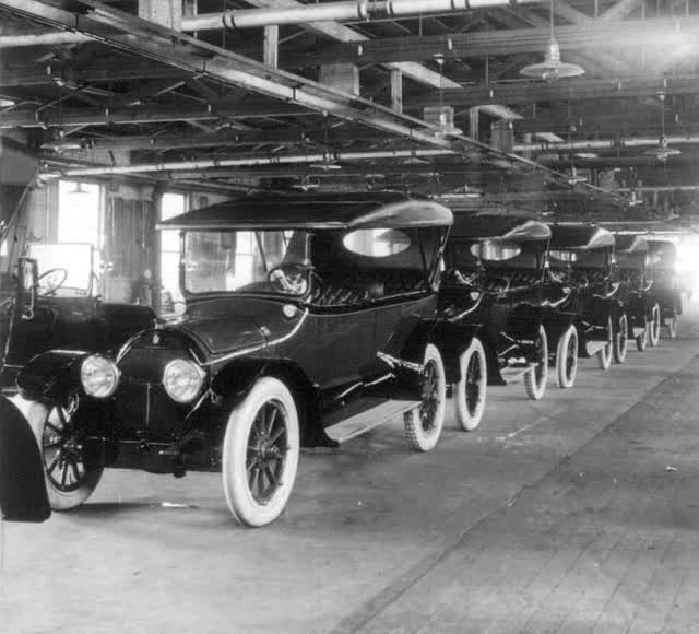 Model T production line