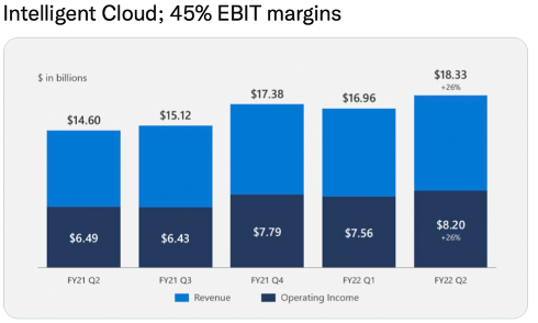 EBITDA margins for misfits cloud segment