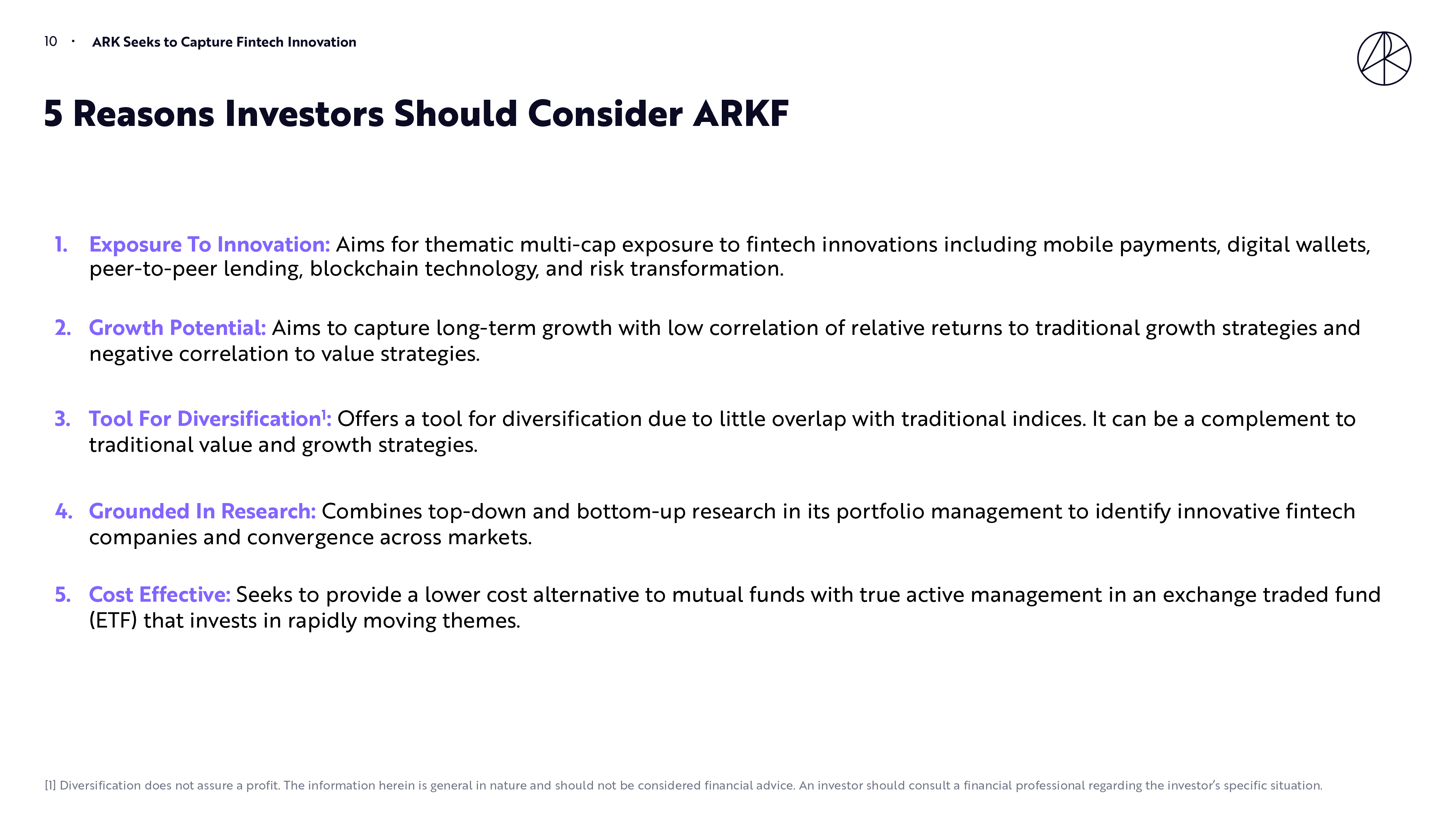 ARK Fintech Innovation ETF (ARKF) Beyond Macroeconomic Concerns