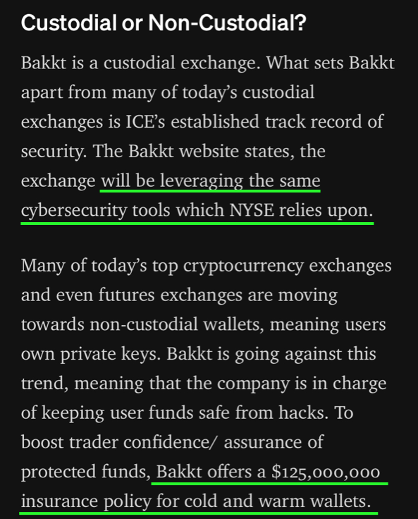 Bakkt shares resources with the NYSE for crypto services