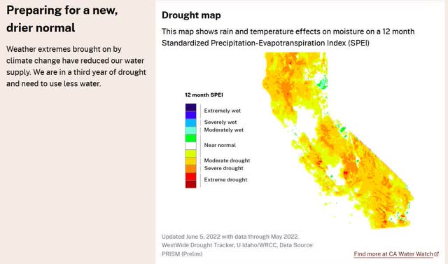 California drought new normal