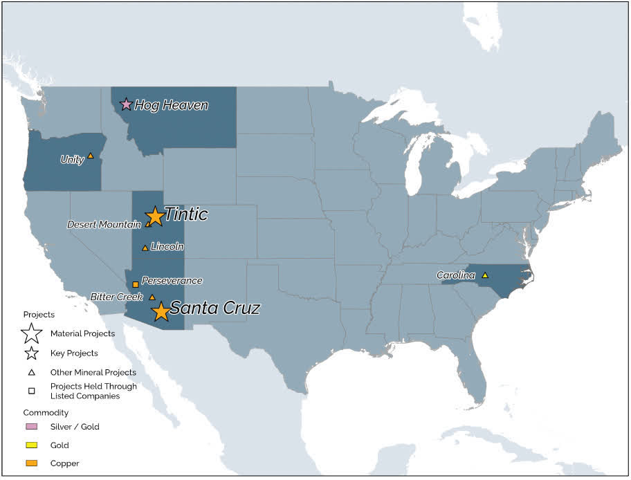 U.S Projects Map