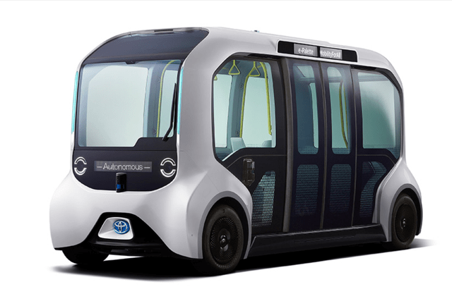 Fully-electric autonomous shuttles are coming - Toyota showed of their e-palette at the 2020 Tokyo Olympic games