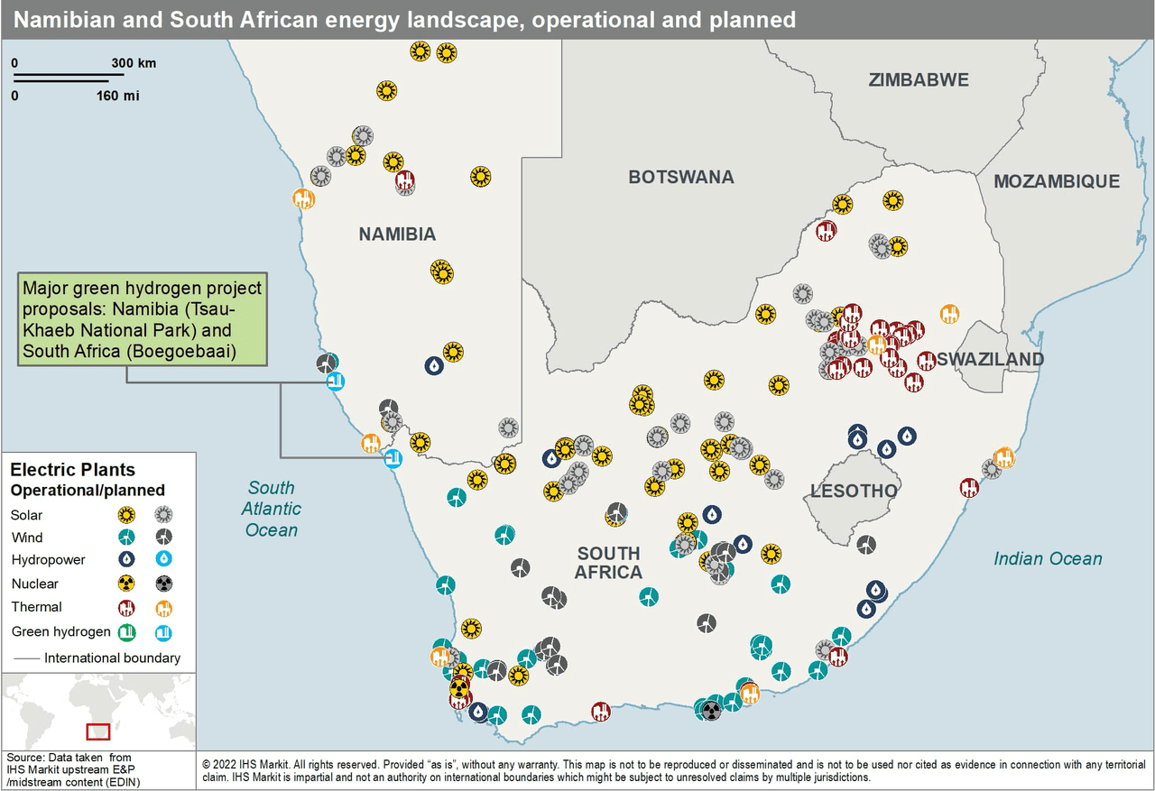 Namibian and South African energy landscape