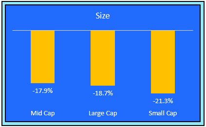 Size categories YTD