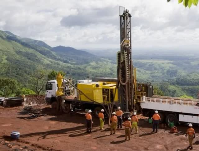 Simandou mine in Guinea