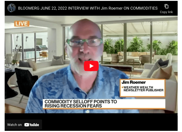 Jim Roemer talks about global commodities