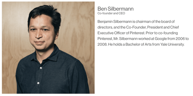 Ben Silbermann description