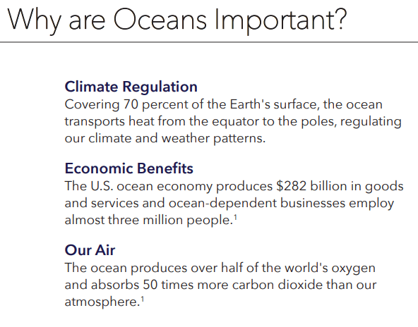3 Reasons Why Oceans Are Important