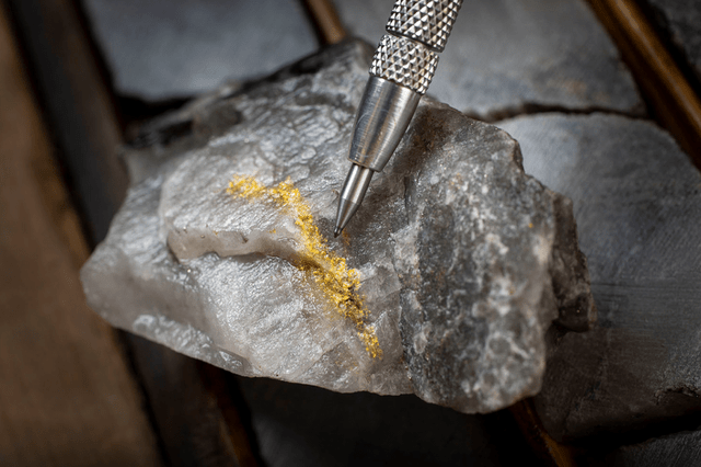 Island Gold Mineralization