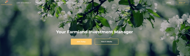 FarmTogether crowdfunding for farmland