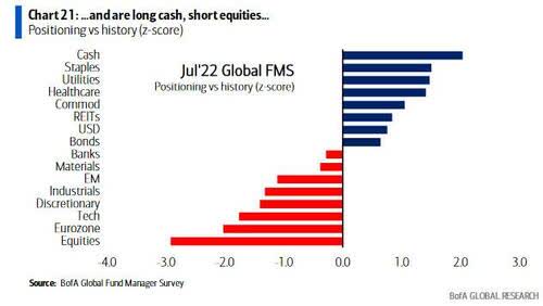 LONG CASH SHORT EQUITIES