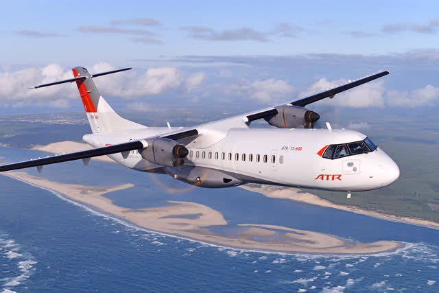 ATR 72-600 turboprop aircraft