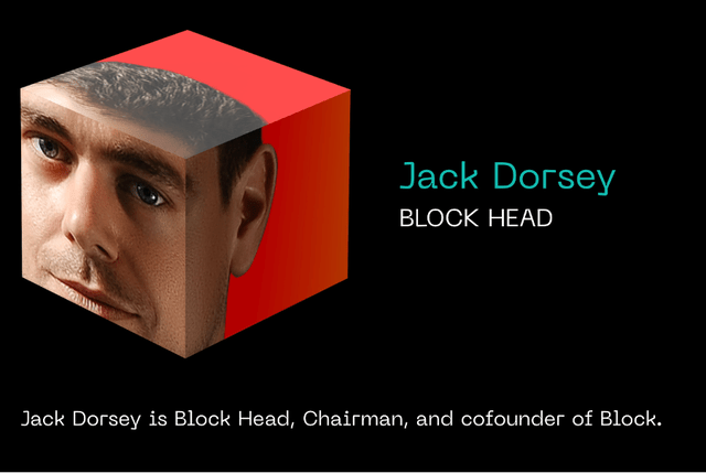 Block CEO Jack Dorsey