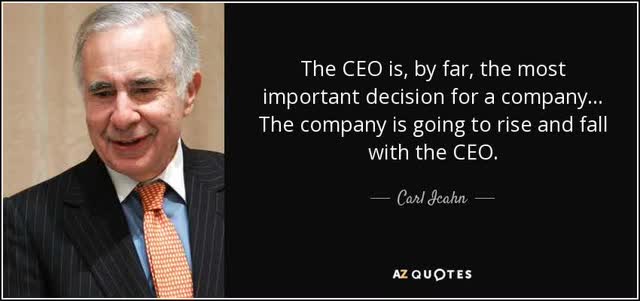 A-Z Quote From Carl Icahn