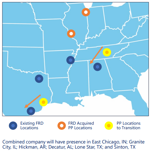 Friedman Industries locations